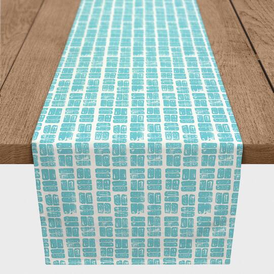 Blue Swatches Table Runner